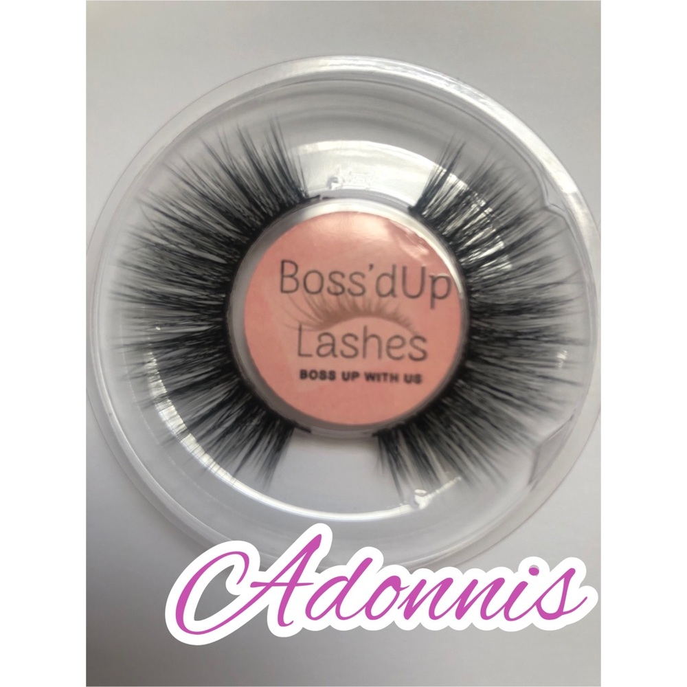 “Adonnis” 3D Mink False Eyelashes (Natural Lite )